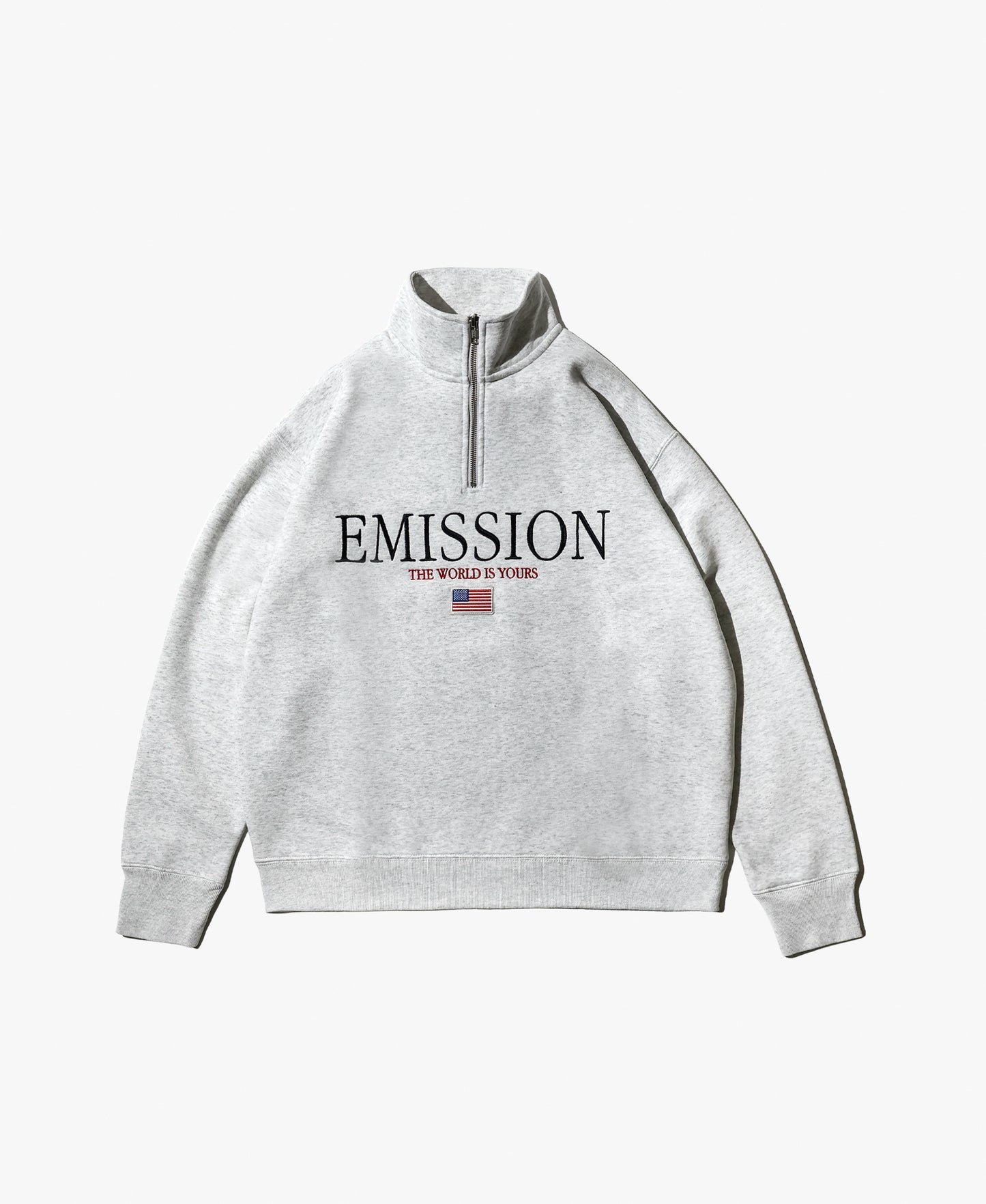 EMISSION Half zip Sweatshirt