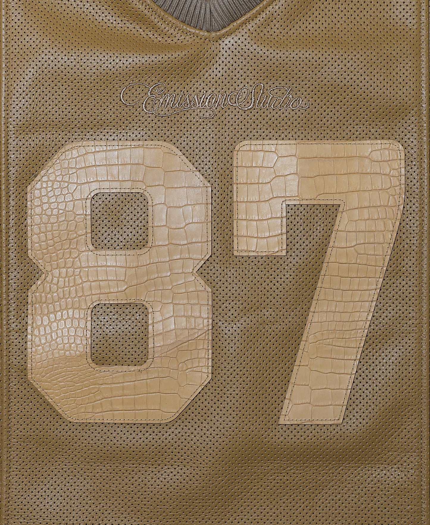 EMISSION LEATHER FOOTBALL JERSEY