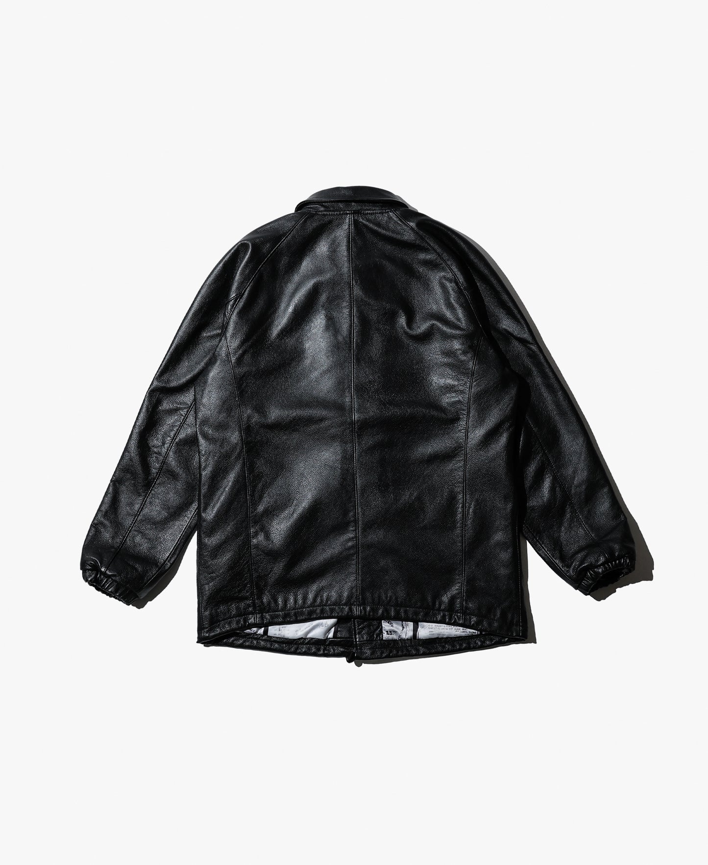 Raglan Leather Coach Jacket