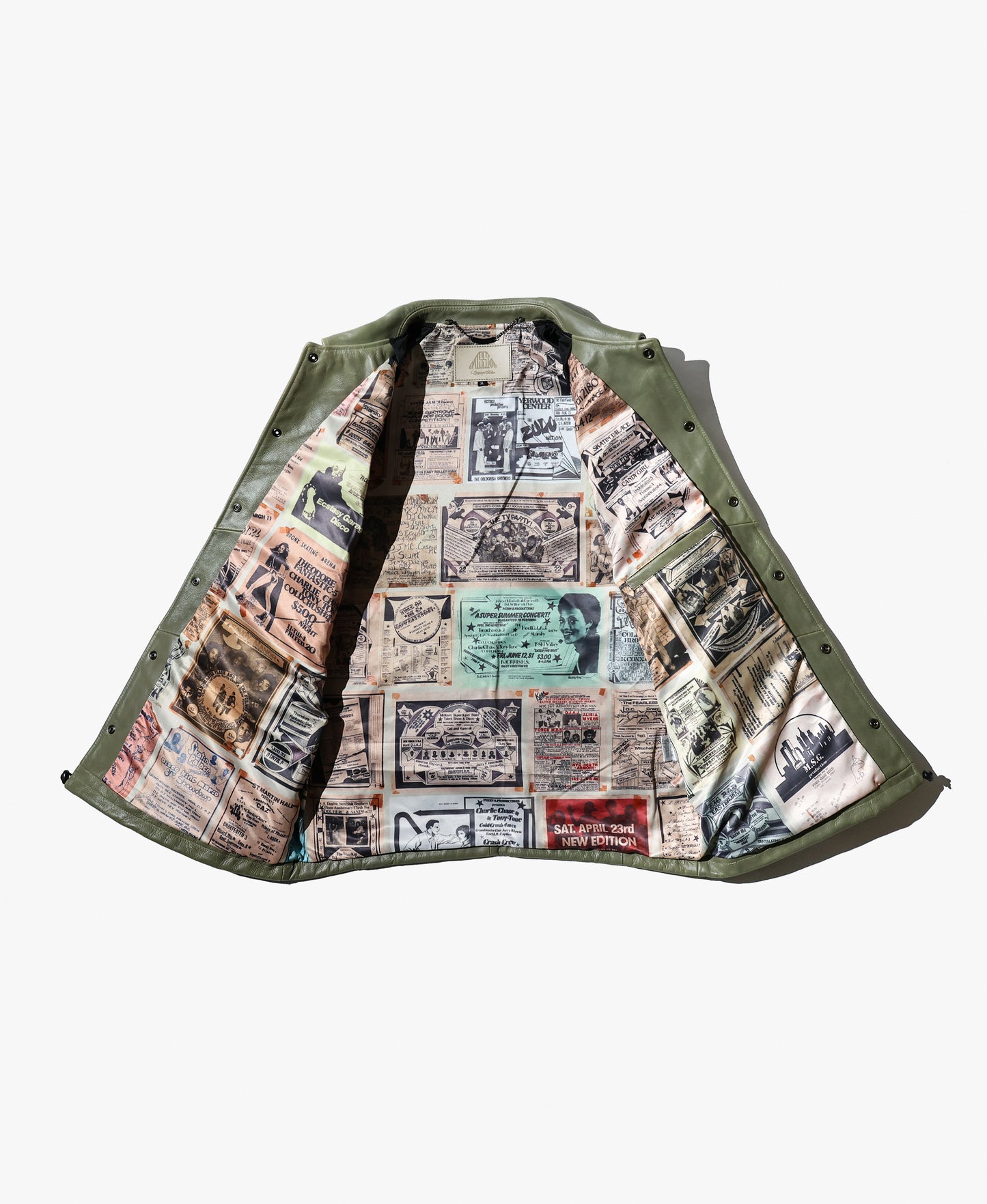 Raglan Leather Coach Jacket