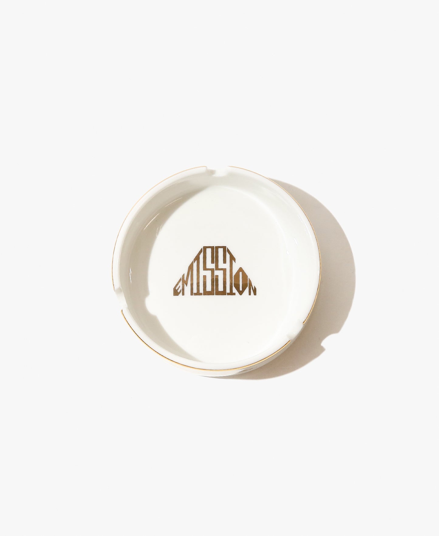 EMISSION ROUND ASHTRAY