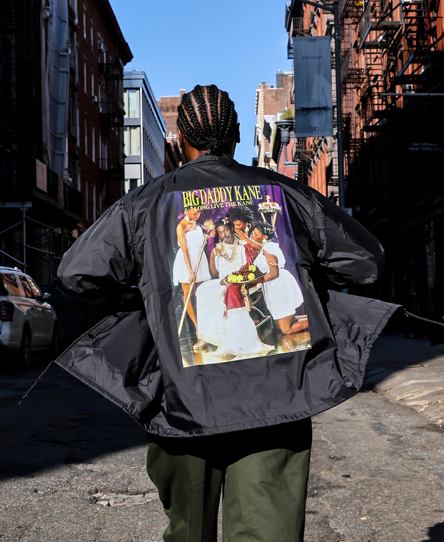 【BIG DADDY KANE】“Long Live The Kane” Coach Jacket