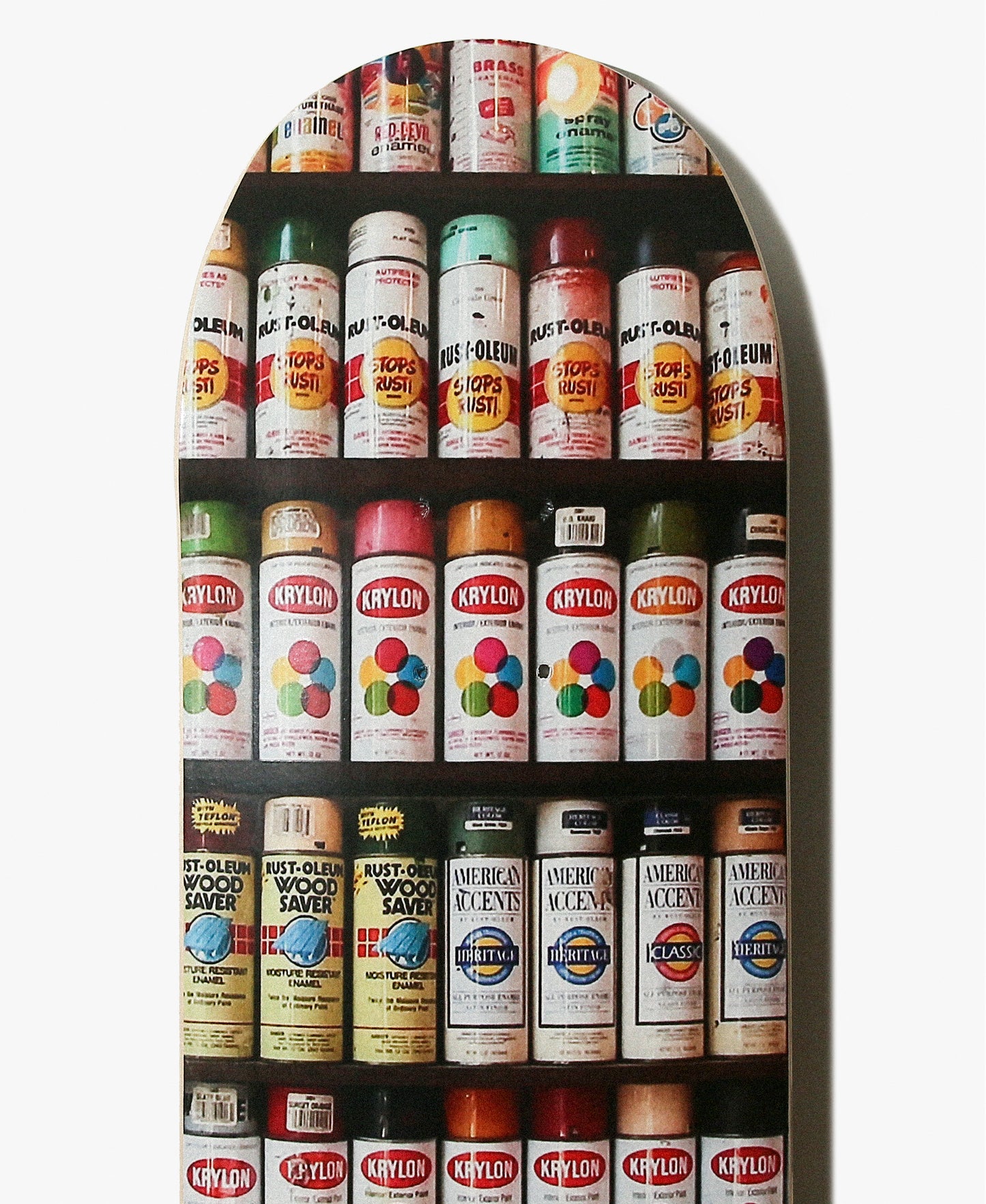 EMISSION SPRAY CAN SKATEBOARD