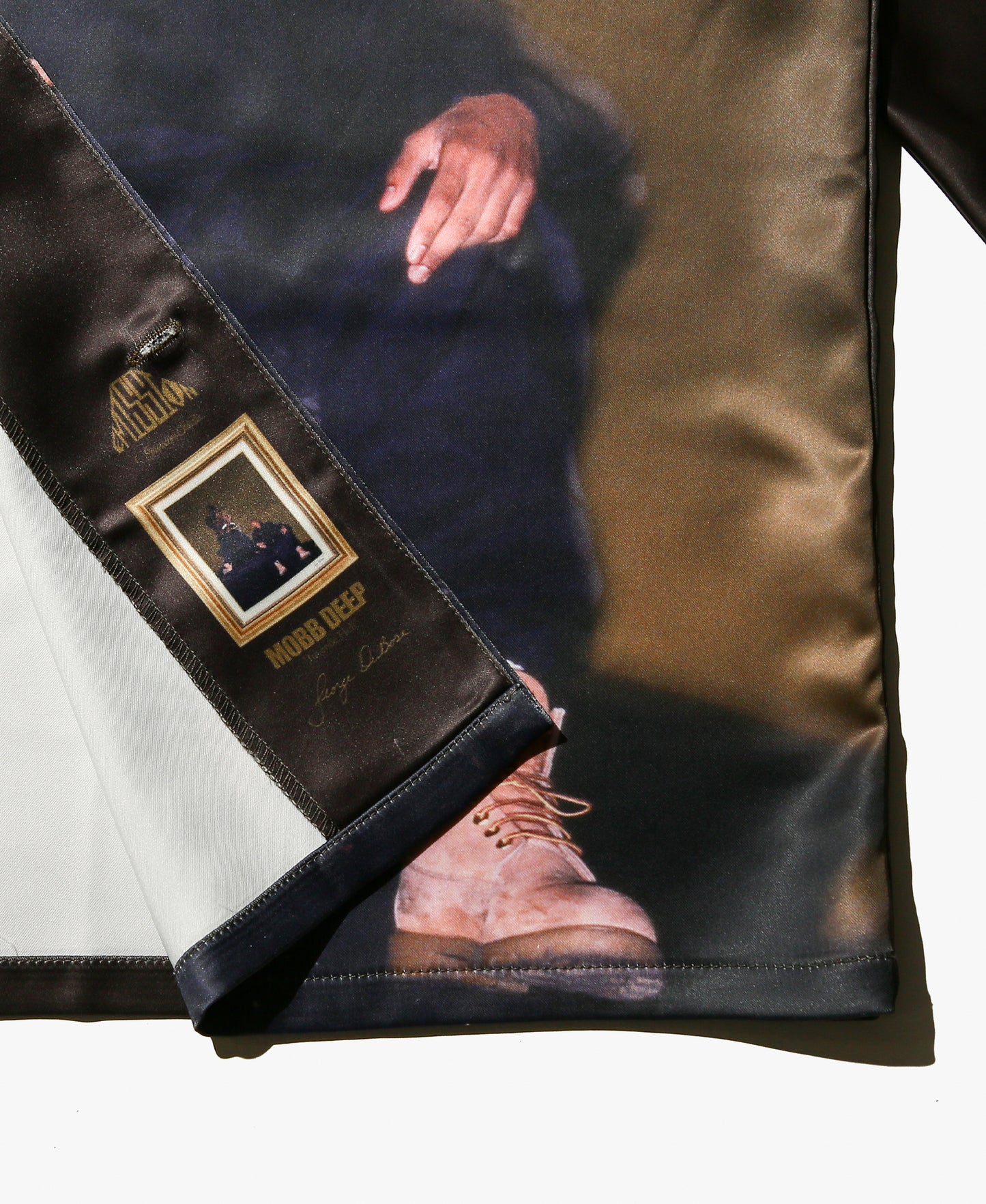 【MOBB DEEP】“juvenile Hell” SICKLES OPEN COLLAR LONG SHIRT