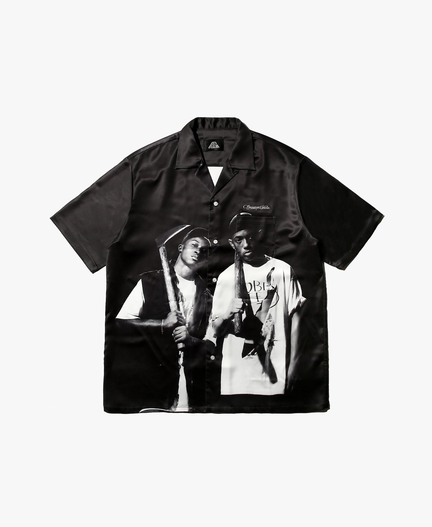 【MOBB DEEP】“juvenile Hell” CHOPPERS OPEN COLLAR SHIRT