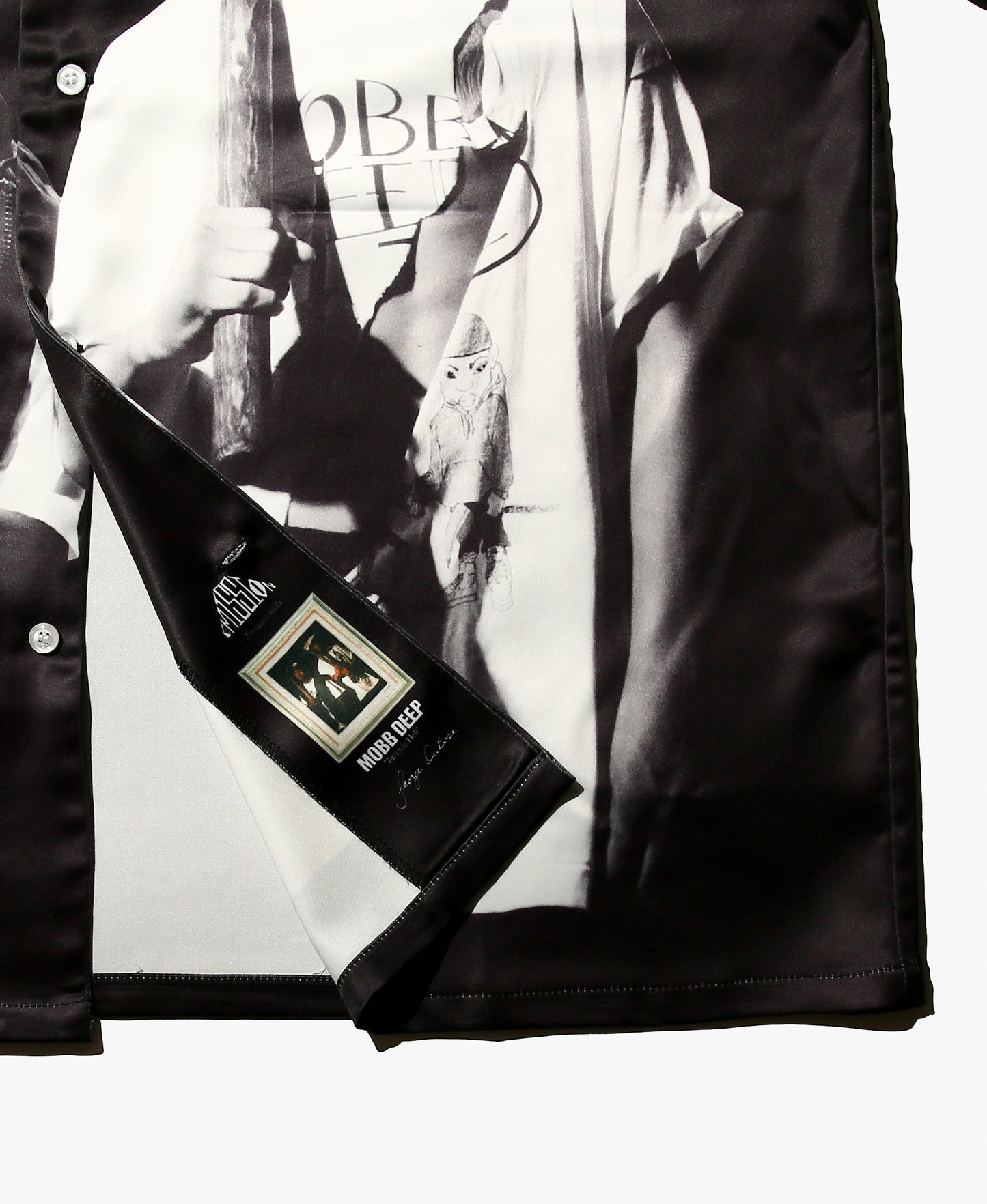 【MOBB DEEP】“juvenile Hell” CHOPPERS OPEN COLLAR SHIRT