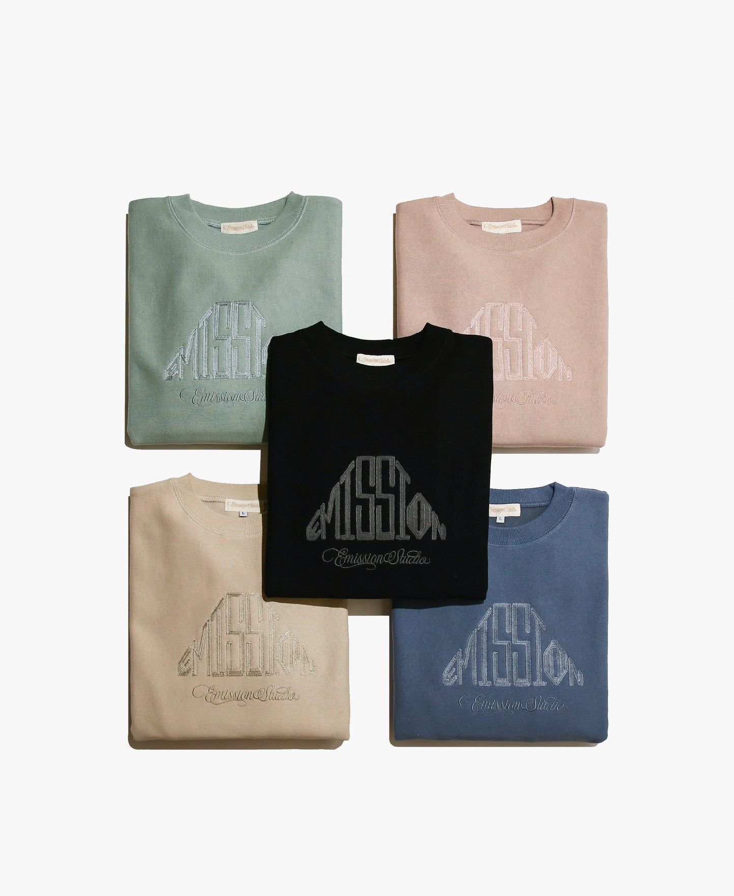 EMISSION MOUNTAIN LOGO CREW