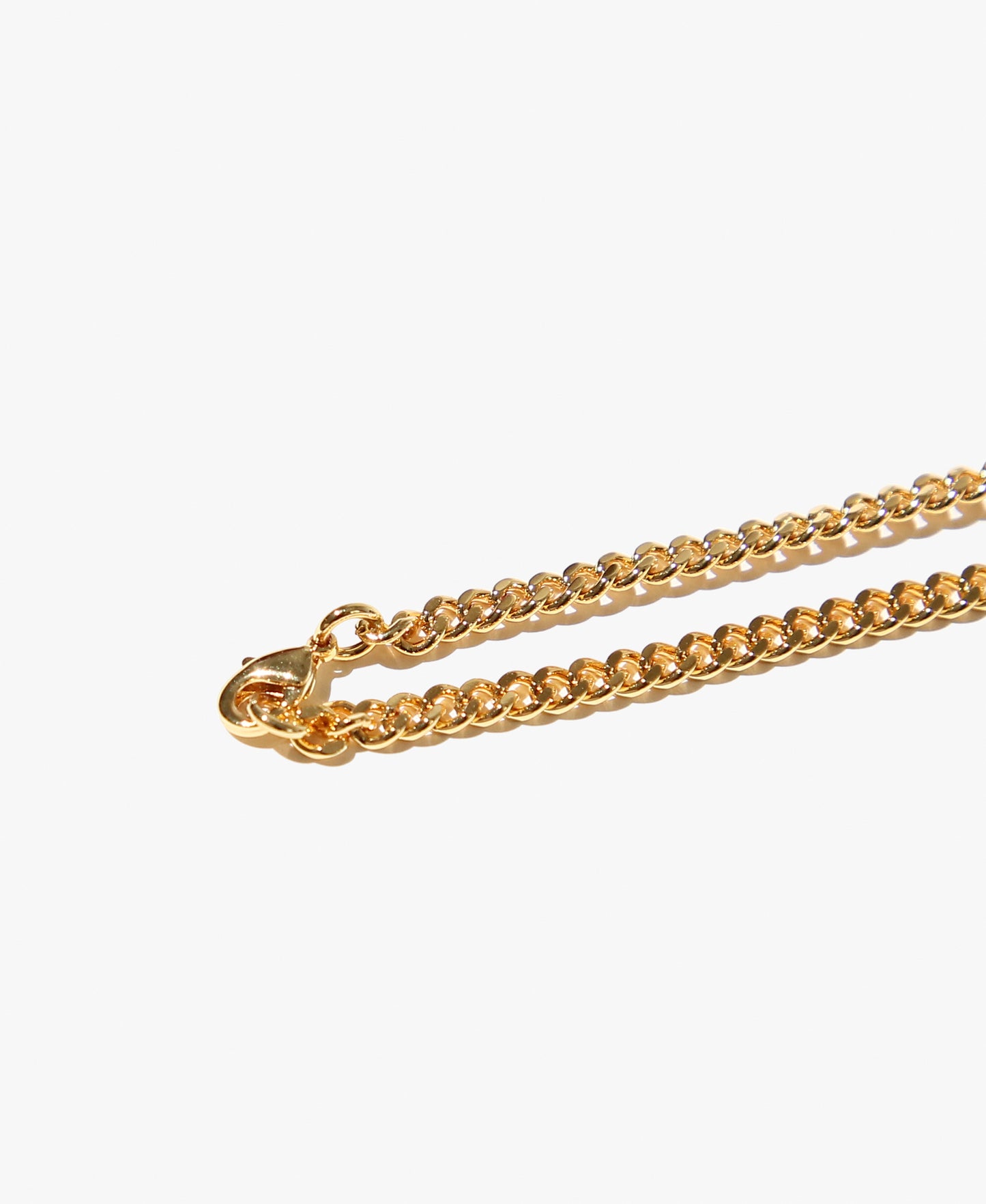 MOUNTAIN LOGO GOLD NECKLESS