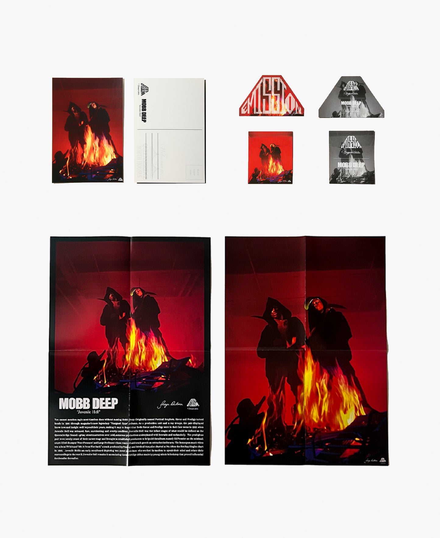 【MOBB DEEP】“juvenile Hell” FIRE FOOTBALL TOP