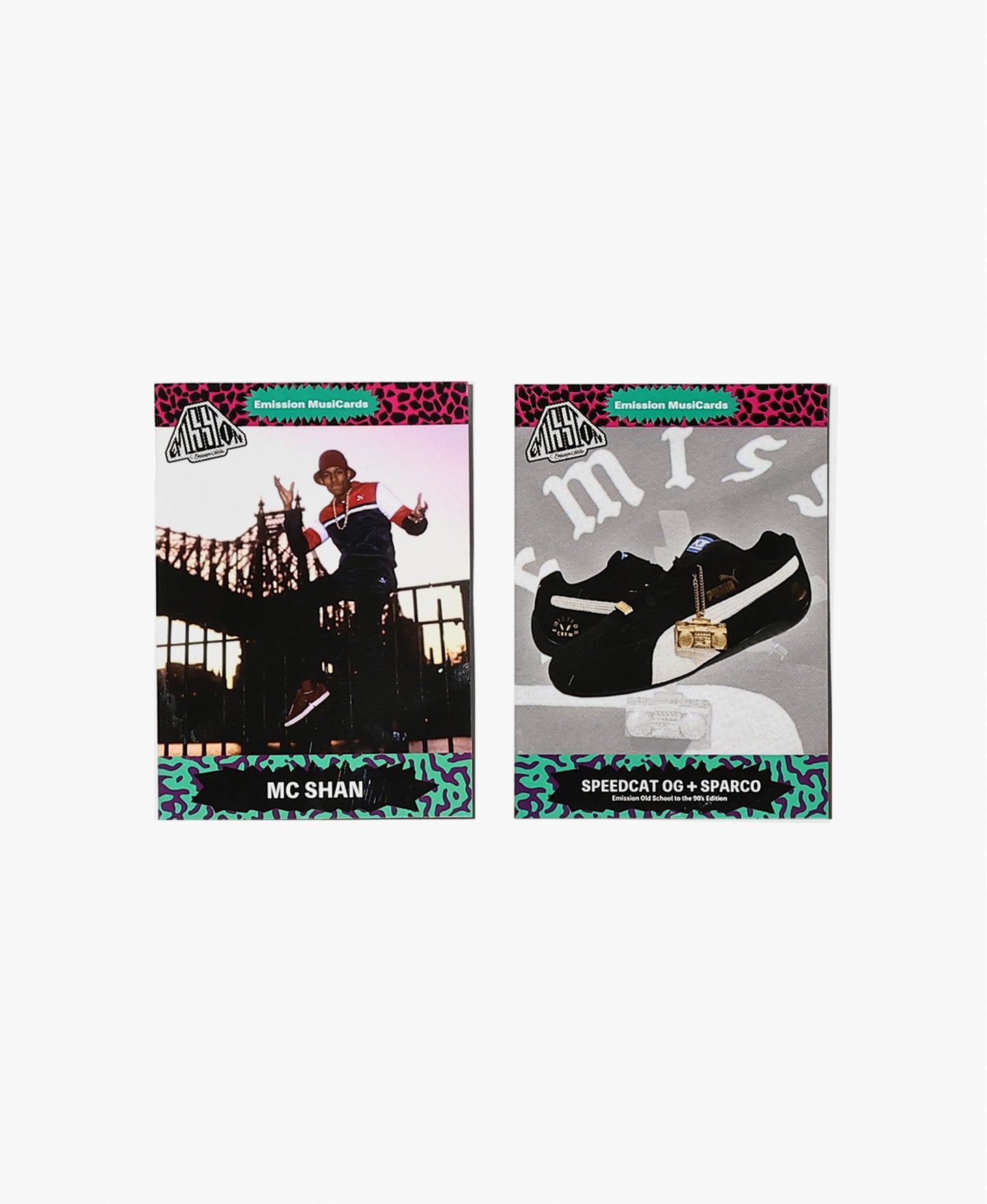 【Black/White】EMISSION Speedcat OG + SPARCO Sneakers