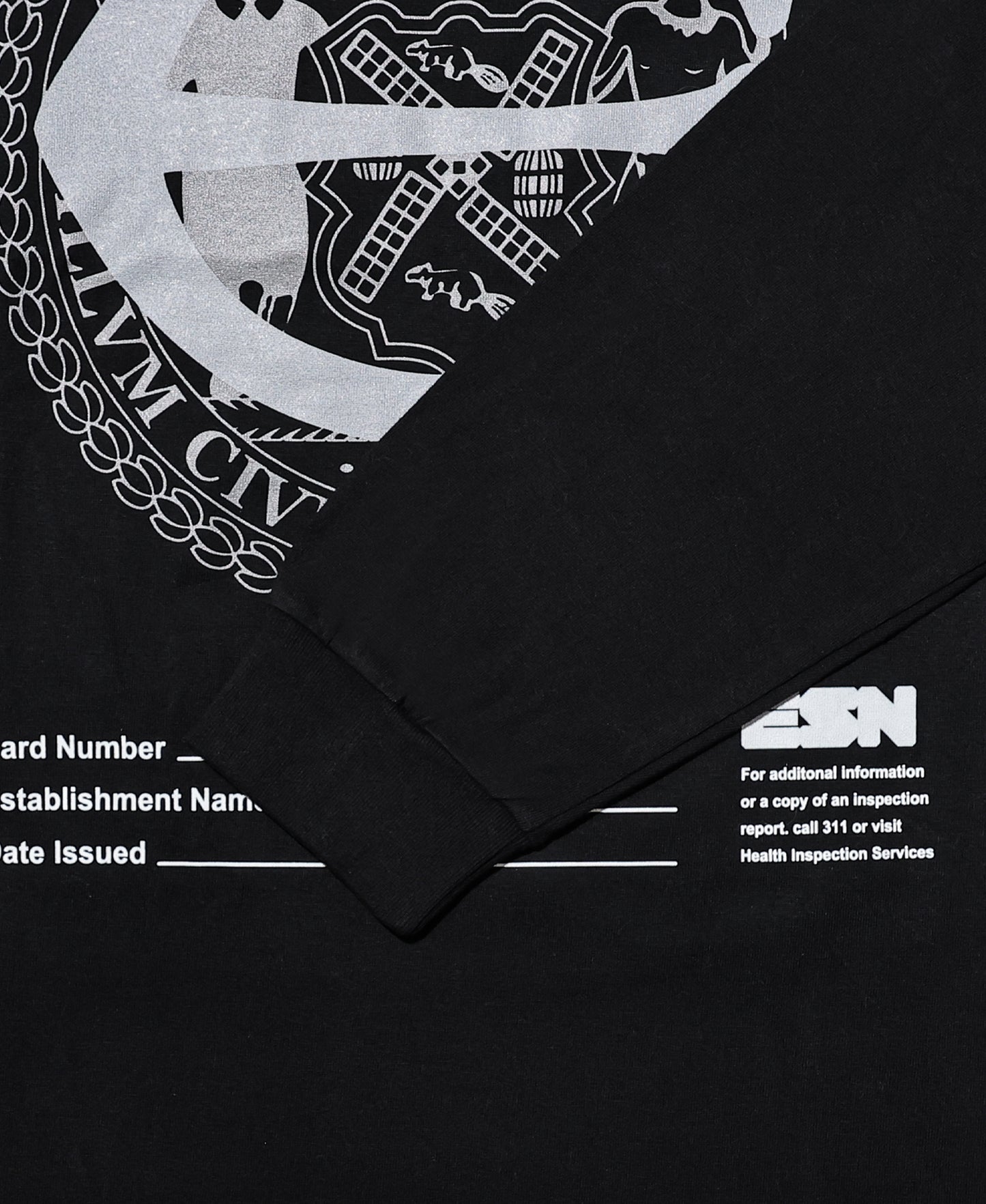 Sanitary Inspection Grade Long sleeve