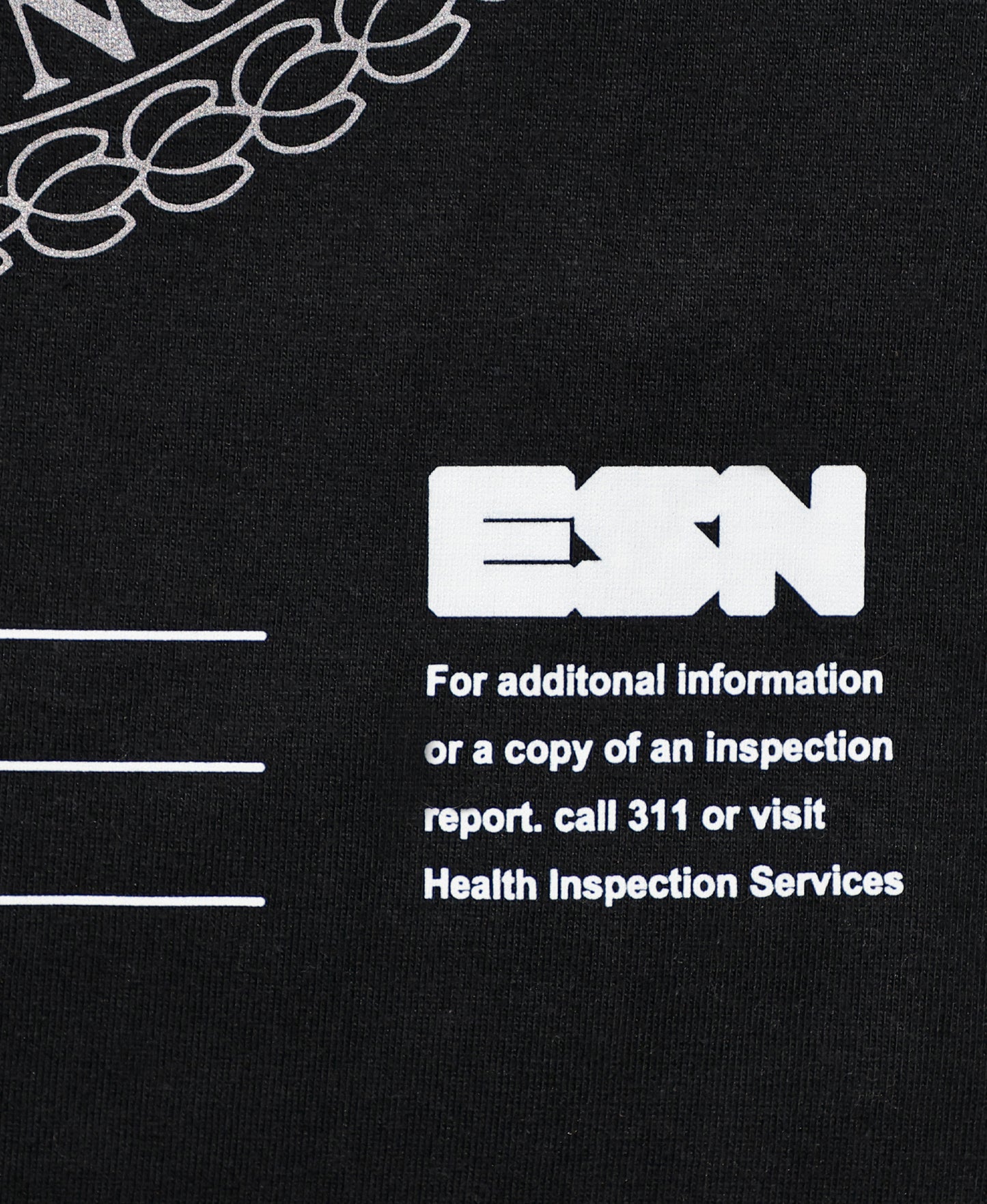 Sanitary Inspection Grade  Long sleeve