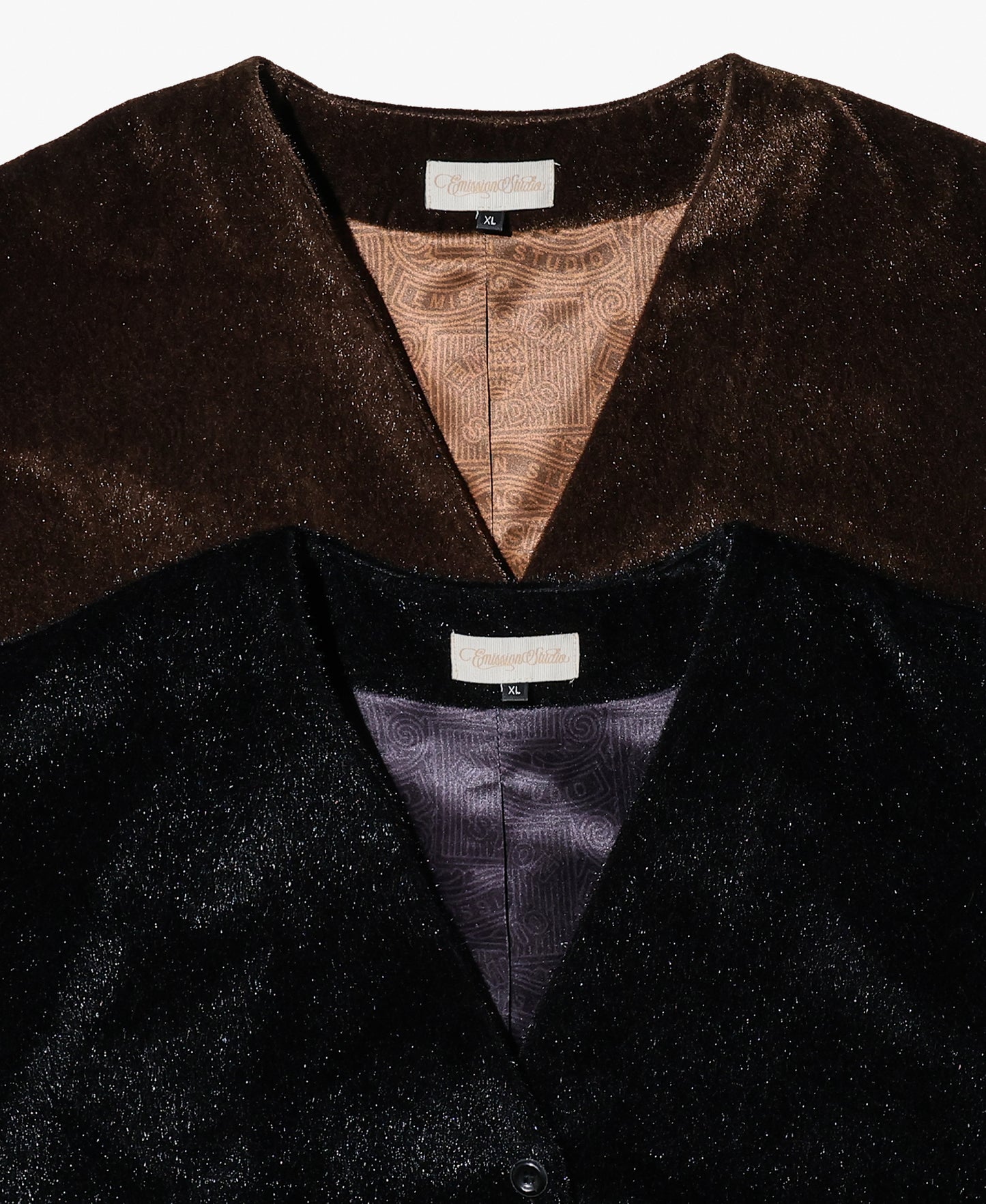 Emission Short-hair Cardigan