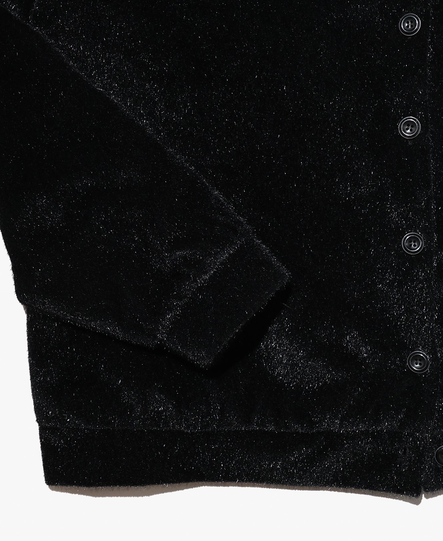 Emission Short-hair Cardigan