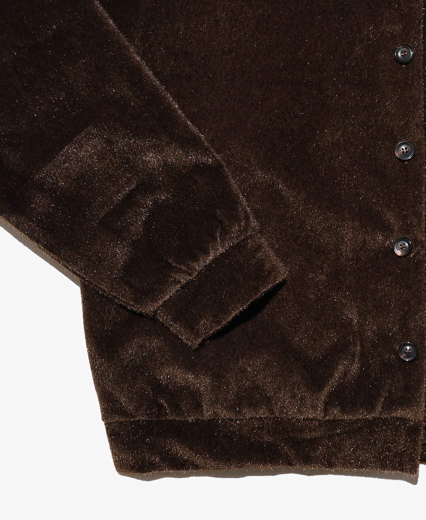 Emission Short-hair Cardigan