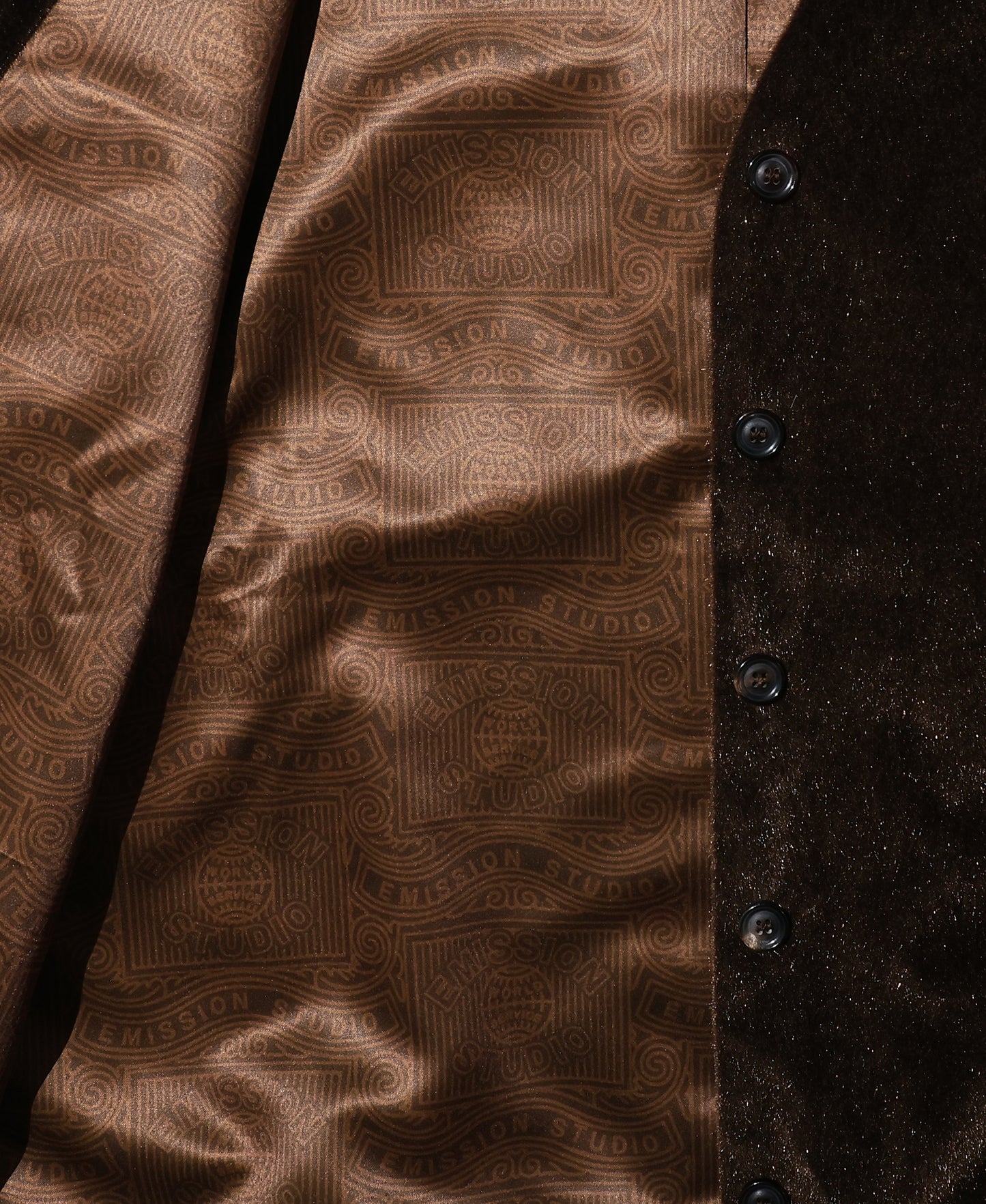 Emission Short-hair Cardigan