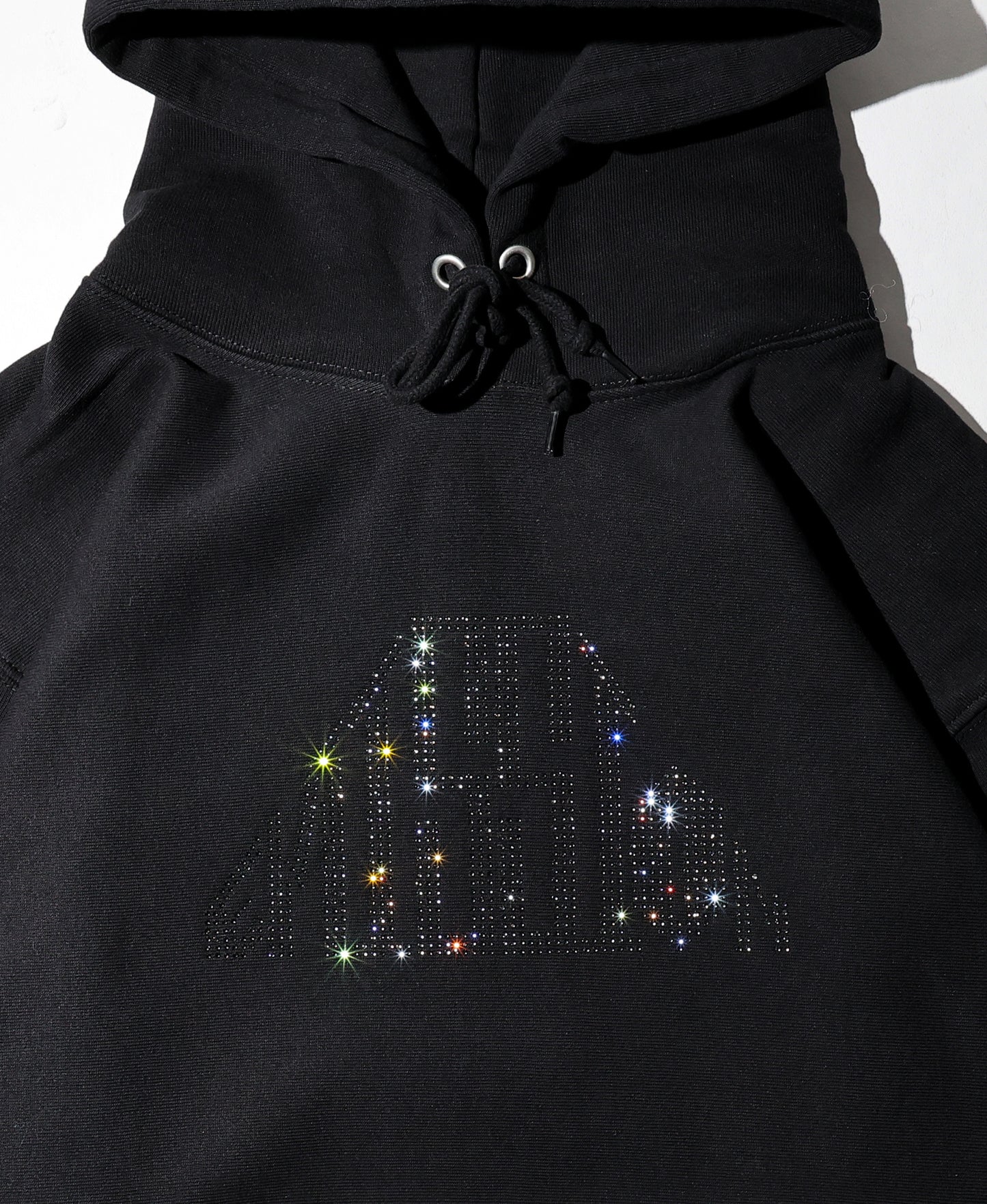 Rhinestone Mountain Logo Hoodie