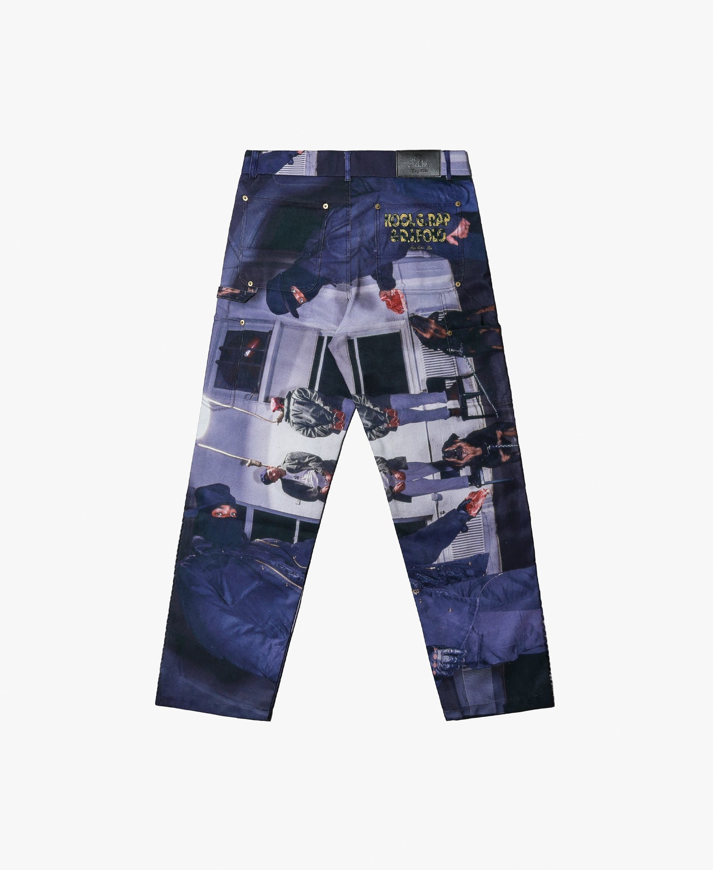Kool G Rap & Dj POLO /Live And Let Die Football Doubleknee Pants