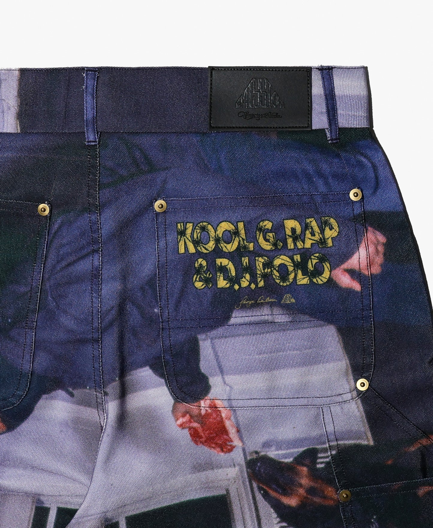 Kool G Rap & Dj POLO /Live And Let Die Football Doubleknee Pants