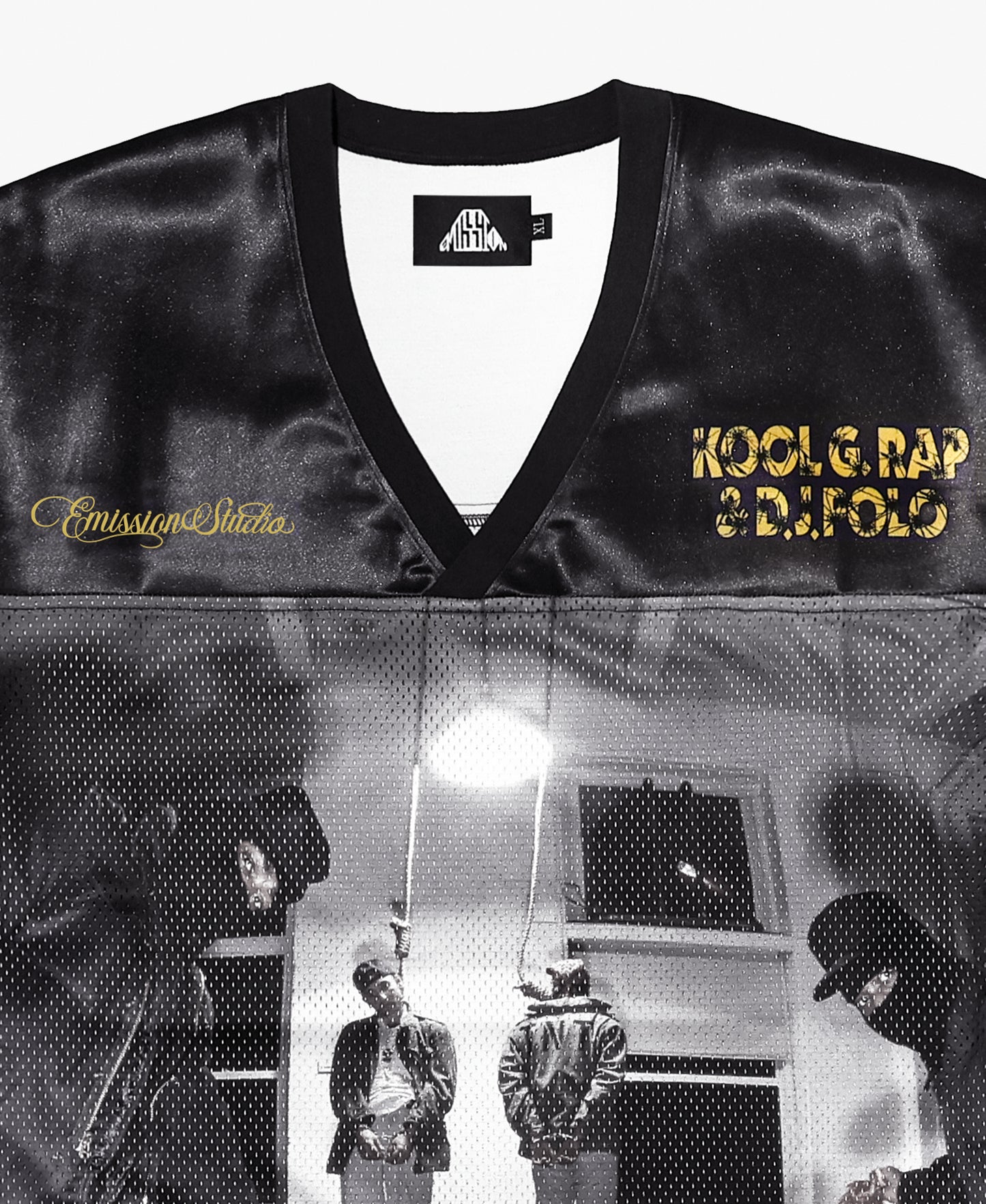 Kool G Rap & Dj POLO /Live And Let Die Football Top