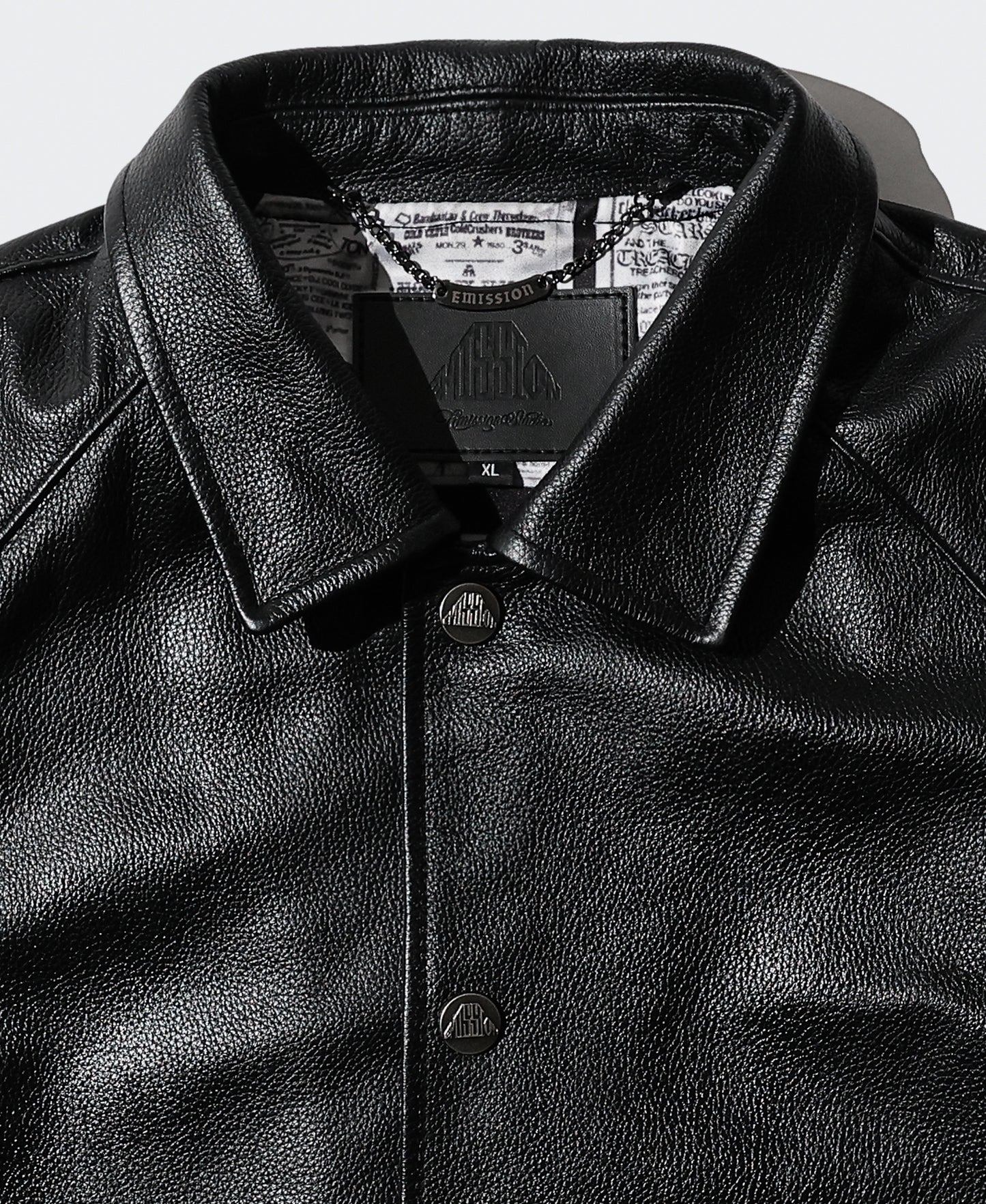 Raglan Leather Coach Jacket