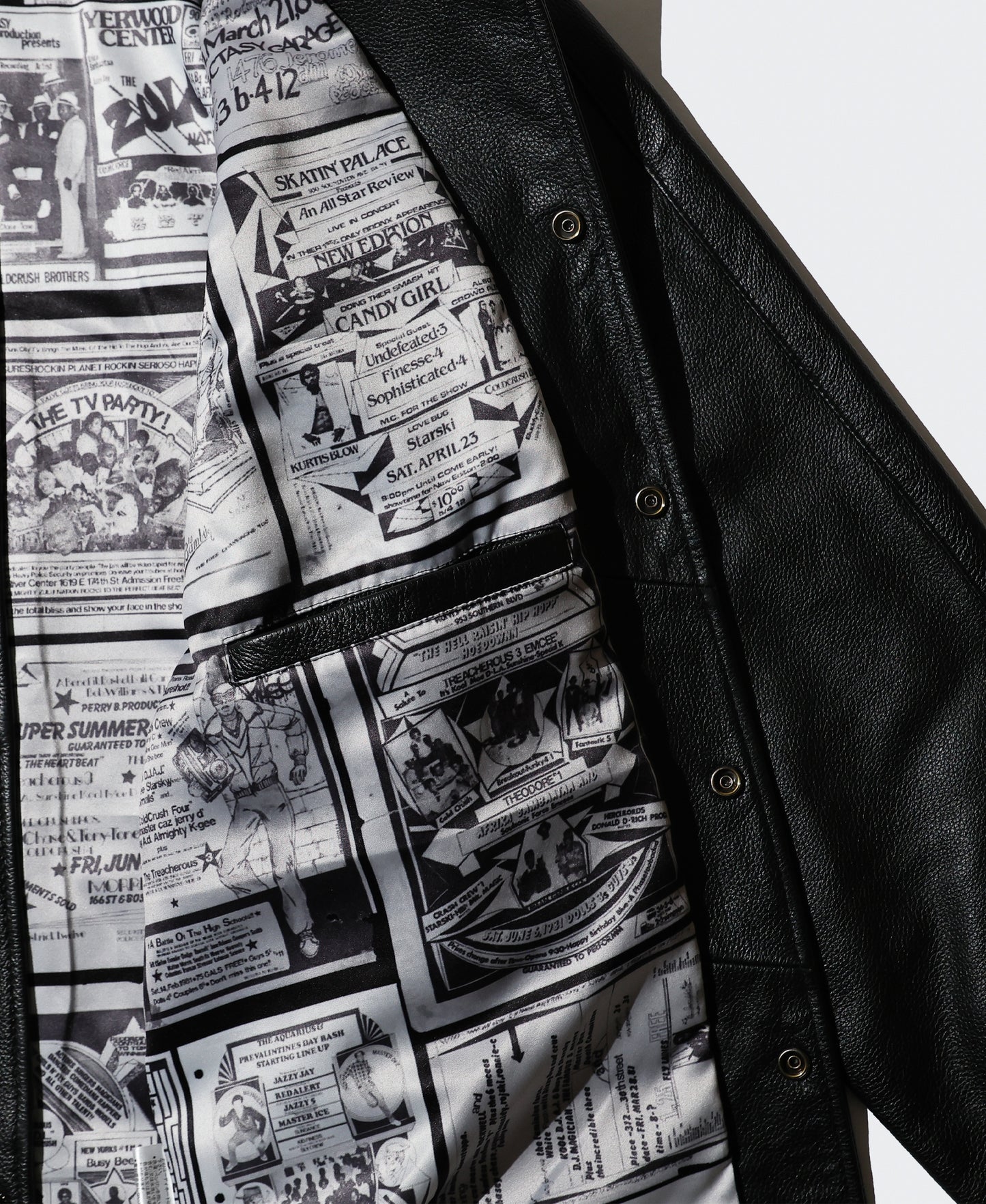 Raglan Leather Coach Jacket