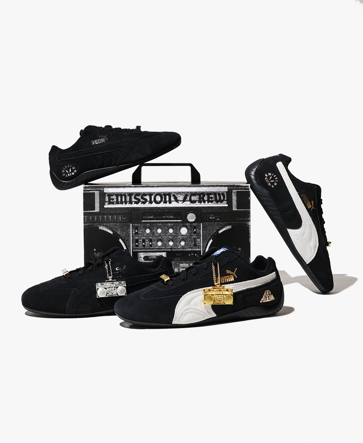 【Black/Black】EMISSION Speedcat OG + SPARCO Sneakers