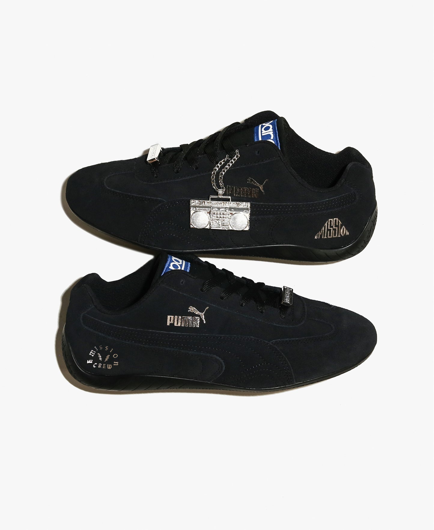 【Black/Black】EMISSION Speedcat OG + SPARCO Sneakers
