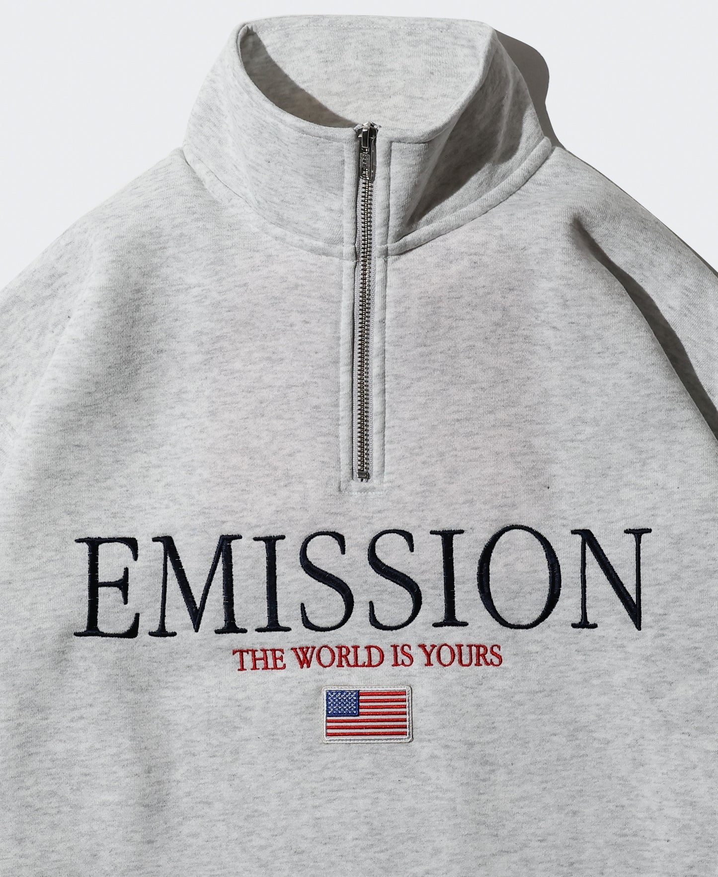 EMISSION Half zip Sweatshirt