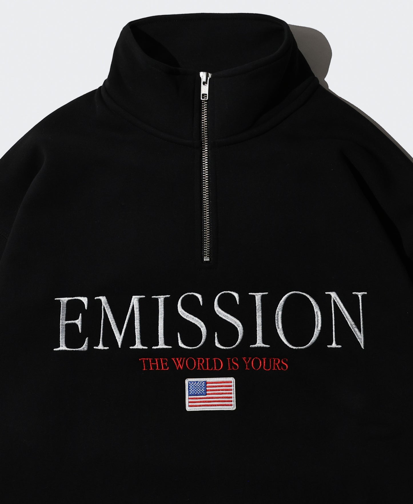 EMISSION Half zip Sweatshirt