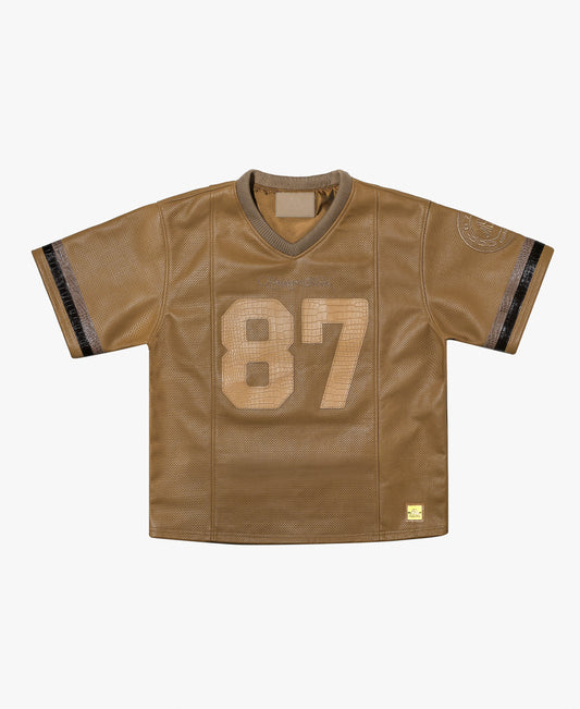 EMISSION LEATHER FOOTBALL JERSEY