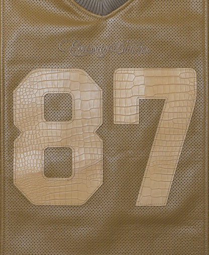 EMISSION LEATHER FOOTBALL JERSEY