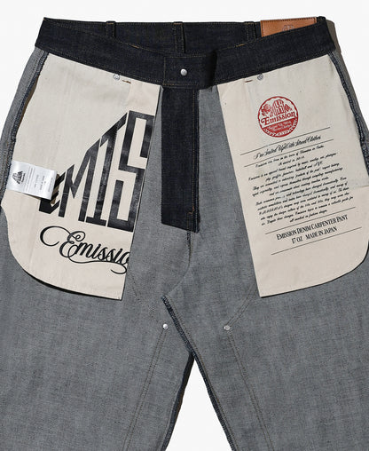 EMISSION DENIM CARPENTER PANT