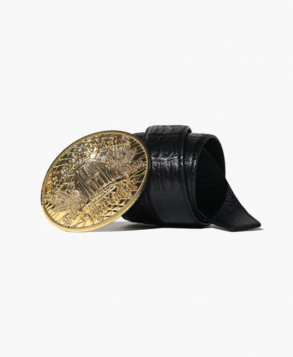 EMISSION  WESTERN  LEATHER  BELT