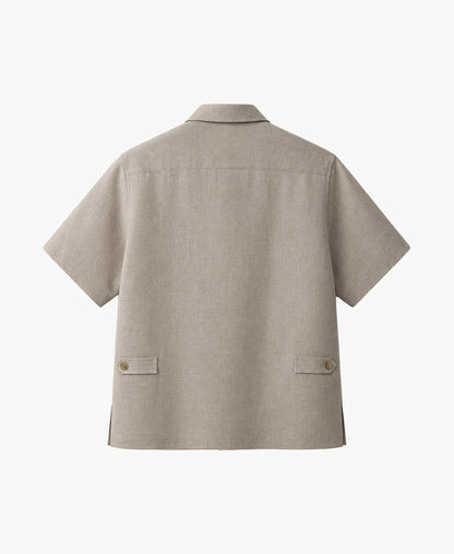 Emission Short-hair Cardigan