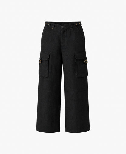 EMISSION LINEN UTILITY PANTS
